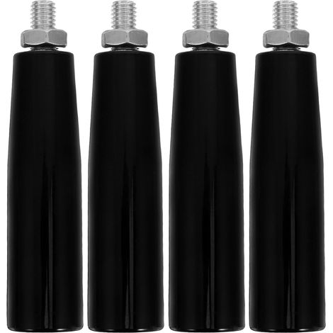 Poignée rotative pour cric de remorque (lot de 4) - Filetage M10 x 17 mm - Poignée pivotante pour machines d'atelier et de fraisage. (1/5)