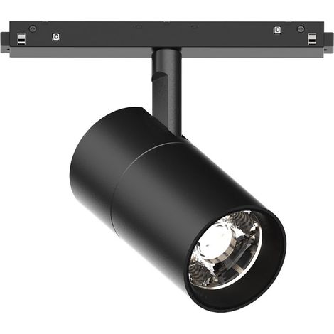 Ideal Lux Faretto EGO 1 luce LED integrato nero alluminio