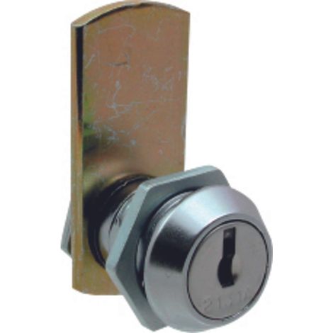 Barillet F575 Type 911B – Cylindre boîte aux lettres en acier chromé – Longueur 24mm, diamètre 20.1mm – Clé unique – Grappin Annat (1/3)