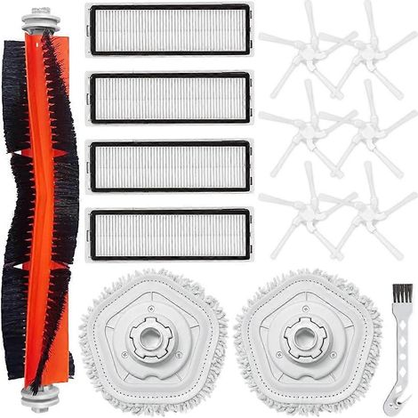 Filtre pour aspirateur brosse pour aspirateur Filtre de brosse pour aspirateur filtre de W10/W10 Pro Robot Aspirateur Main Side Brosse HEPA Filtre Serpillière Cloth pièce détachée (1/5)