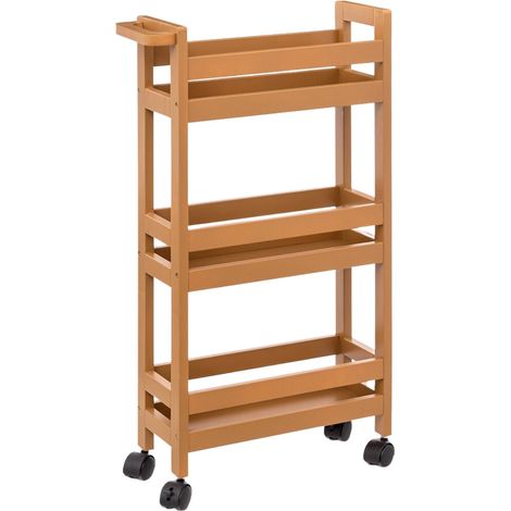 Carrito con Ruedas en Polietileno Canoply 70x40x15cm 7house