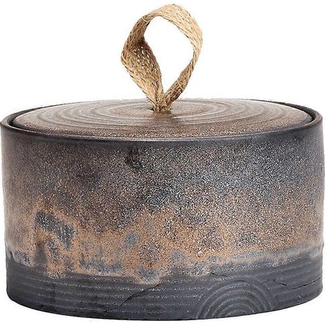 Pot à thé en céramique hermétique pour feuilles de thé (1/4)