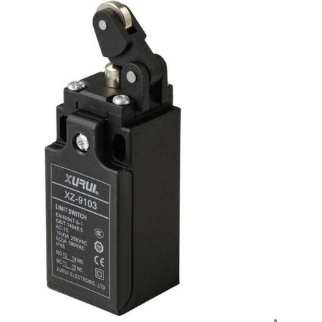 Interrupteur De Fin De Course - Levier A Galet A Rappel - 250 V AC 10 A - IP65 - 1 Piece (1/3)