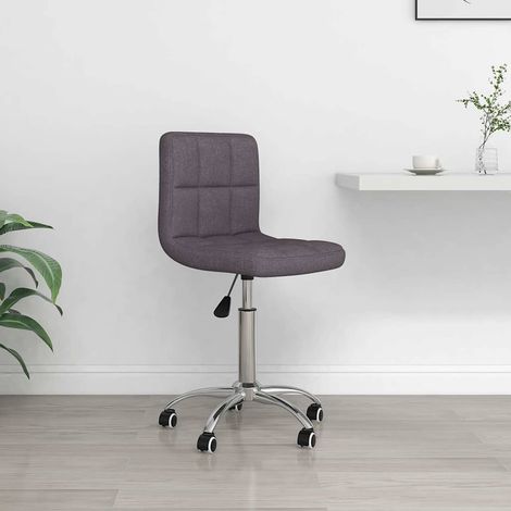 Chaise de bureau pivotante Fauteuil gamer - Chaise d'ordinateur Taupe Tissu BonneVie-82765 (1/5)