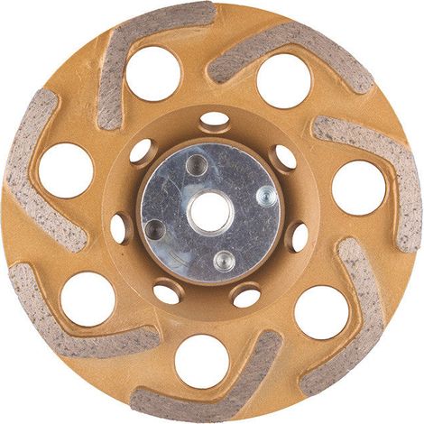 Plato de lijado de diamantes con bajas vibraciones MAKITA B-48555 para materiales calizos, para amoladoras de Ø 125 mm