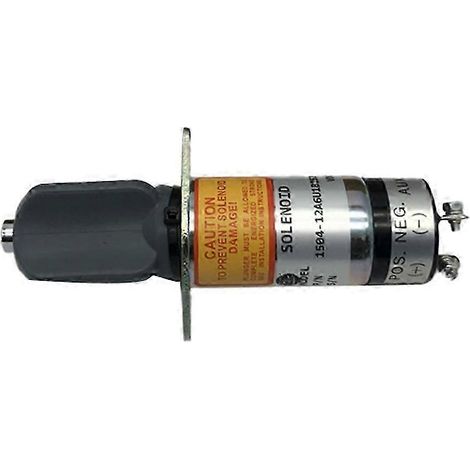 Électrovanne d'arrêt de carburant 12 V 1502-12D6U1B1S1A pour moteur diesel Yanmar 129470-67320 1504-12A6U1B1S2 (1/5)