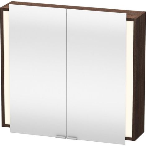 Armoire miroir Duravit KETHO 180x800x750mm châtaignier