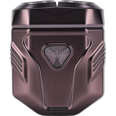 Tondeuse à barbe électrique avec écran LCD, étanche IPX7, lavable et rechargeable, idéale pour les voyages d'affaires. (1/5)