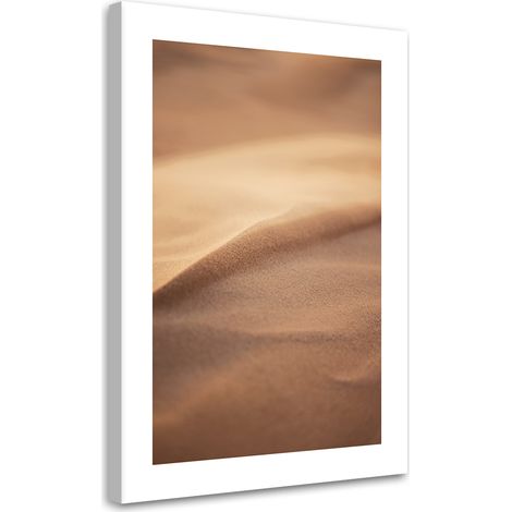 Tableau sur toile Sable à l'échelle macro 40x60 (1/5)