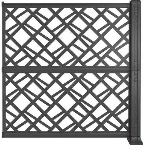 Kit Pannelli Decorativi Modulari da Esterno per Recinzione e Divisori da Giardino (1/2)