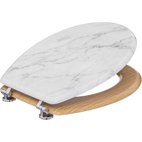 Abattant WC bois zinc Lea (1/5)
