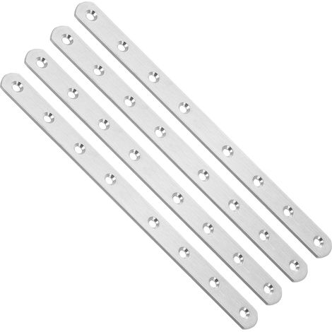 Winkelverbinder aus Edelstahl 10 flache