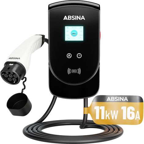 Absina Wallbox Typ 2 - 11kW 16A E-Auto Ladestation (1/5)