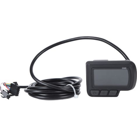 Kit contrôleur moteur sans balais 15A 250W 350W avec panneau LCD, poignée de frein et accélérateur à pouce pour conversion vélo électrique (1/5)