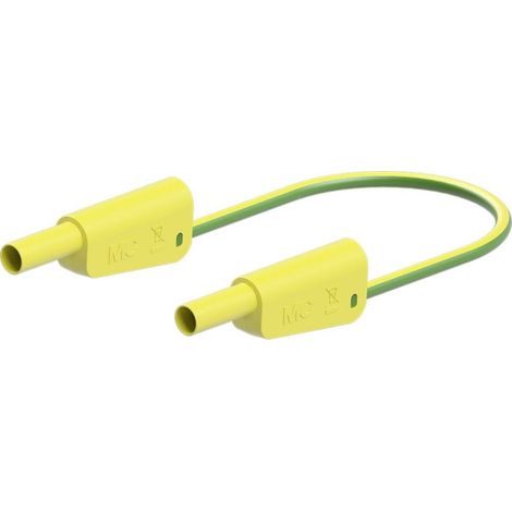 Stäubli SLK-4A-F25 Cordon de mesure 100 cm jaune, vert 1 pc(s) (1/3)