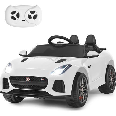 Costway – Voiture électrique Jaguar pour enfants 3-8 ans – Batterie 12V 4,5Ah – Télécommande 2.4G – Vitesse 3-5 km/h – 2 moteurs – MP3, USB, TF (1/5)