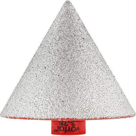 Fresa conica a diamante 3-75MM M14 per gres piastrelle ceramica smaltata (1/3)
