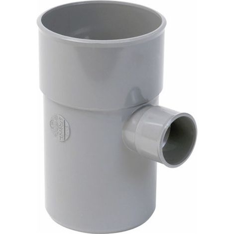 Nicoll – Raccord de robinetterie culotte 87°30 mâle-femelle PVC Ø100/50 – Embranchement pour évacuation – Circonférence femelle anti-ovalisation