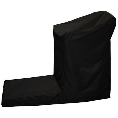 Housse de tapis roulant non pliable, housse de protection pour machine de course à pied avec cordon de serrage pour intérieur et extérieur (noir, 88 \\ (1/4)