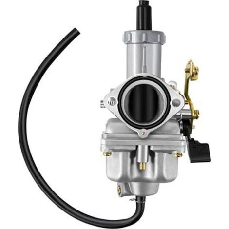 Carburateur 30mm pour moteurs 4 temps 150cc 175cc 200cc 250cc 300cc Carburateur PZ30 avec valve manuelle pour ATV Dirtbikes Pitbikes Pocketbikes Cyclomoteurs Motocross Quad (1/4)