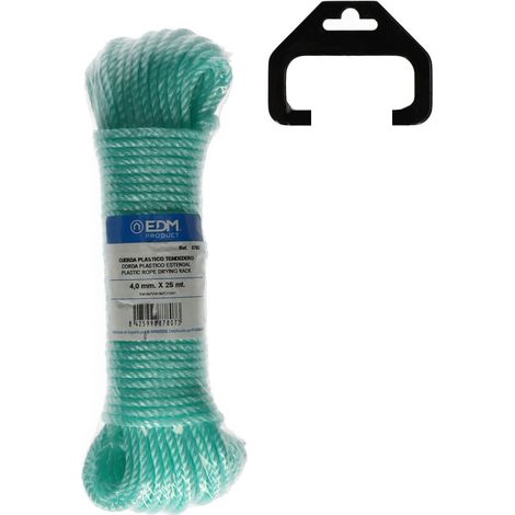 Matassa di corda in plastica per elettroerosione da 25 m Verde (1/2)