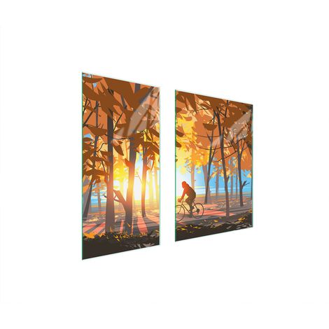 LASTRE DI PROTEZIONE IN VETRO 75x52 FOREST (1/5)