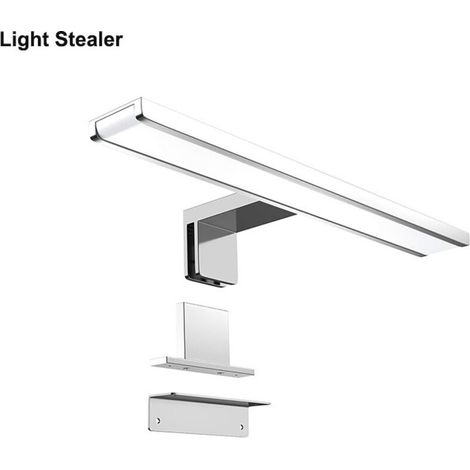 Lampe Miroir Salle de Bain LED 6W 230V,IP44 Étanche 30CM Luminaire Salle de Bain,Blanc Neutre 4000K,ABS Lampe de Miroir - RWApplique de salle de bain (1/5)