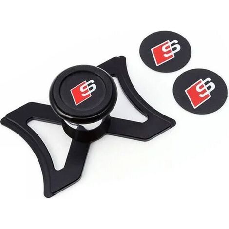 Support de téléphone magnétique pour Audi A3 S3 8V 20013-2019, support de téléphone pour prise d'air de voiture, verrouillage automatique par gravité, hayon stable en aluminium, vue réglable à 360 deg (1/5)