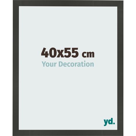 yd. - Cadre photo 40x55 - Anthracite - MDF - Bologna (1/5)
