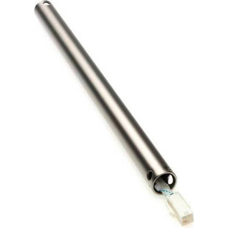 Tige de prolongation aluminium brossé pour ventilateur