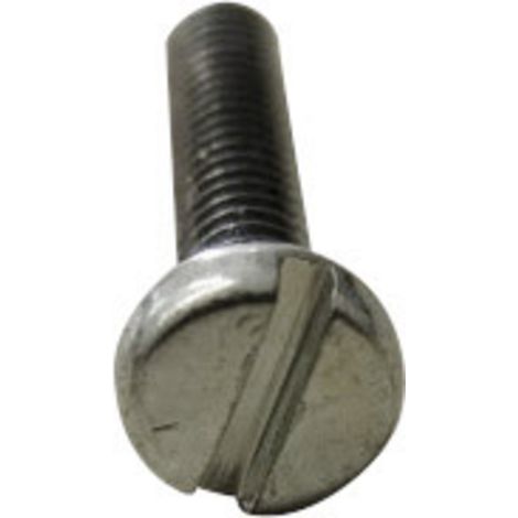 TOOLCRAFT  814610 Zylinderschrauben M2 5 mm Schlitz DIN 84   Stahl verzinkt 100 St. (1/2)
