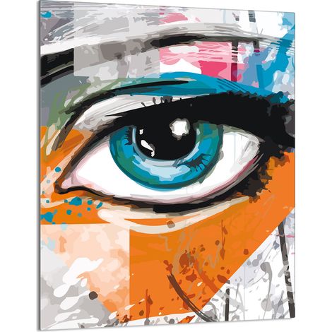 Glasschneidebrett 40x52 Auge (1/5)