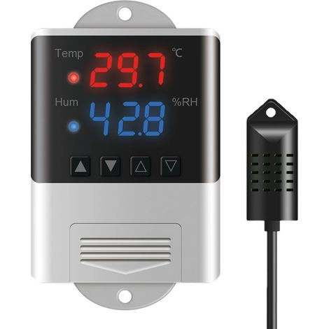 Thermostat hygromètre régulateur de température et d'humidité haute performance (1/5)