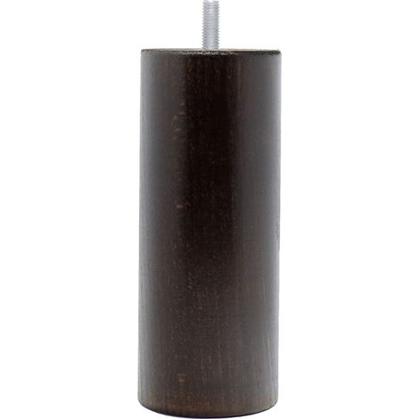 La Fabrique de Pieds Set di 4 Gambe per Letto, Legno, tonalità Wengè, 15 x 6 x 6 cm, 4 unità