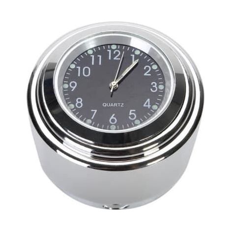 Horloge de guidon TKOOFN pour moto, 18-20 cm, 2,5 cm, thermomètre pour Harley-Davidson (1/4)
