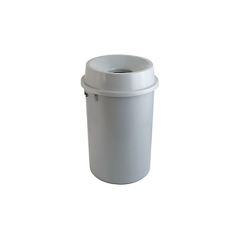 kaiserkraft Contenitore per rifiuti in plastica grigio