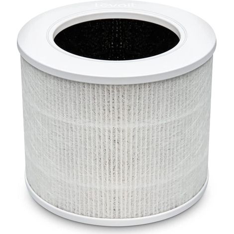 Filtre blanc pour purificateur d'air HEPA 3 en 1, à haute efficacité de rechange, noyau mini-RF charbon actif (1/5)