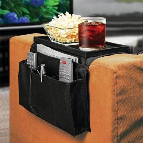 Plateau Canapé Apero avec range télécommandes LIK3500