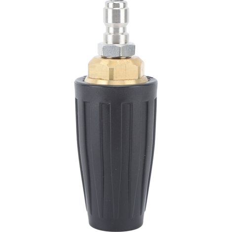 Jeffergarden 3000PSI Pressure Washer Rotating Turbo Nozzle Quick Connect 360 Degree Rotation Tip 1/4in 040-DOU