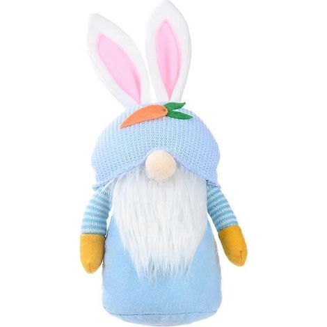 Handgefertigter schwedischer Wichtel, Osterhase, Plüschtier, Tomte, Elf, skandinavischer Zwerg