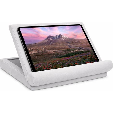 Tablet-/Buchhalter - PILOW PAD NEW - Verstellbarer Tablet-Ständer mit mehreren Winkeln - Grau - Erwachsene - Tablet-kompatibel