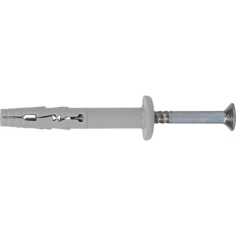 Cheville / clou expansible - Radix - FX Pro - 5 x 37/15 mm - Grand collet (100 pièces)
