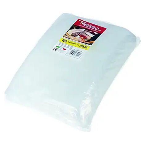 REBER BUSTA 100 SACCHETTI GOFFRATI cm.25x35