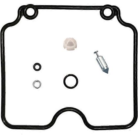 Kit de réparation de carburateur compatible avec les modèles YBR125E, YBR125EGS et YBR125G (2008-2025) : flotteur, soupape de coupure d'air, pièces de carburateur YBR. joint d'étanchéité (1/4)