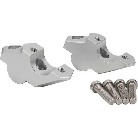 Elevadores de manillar de 28 mm con adaptador de altura descentrada para BMW F900R F900XR F850GS Adventure F850GS 2018 2019 2020 (1/5)