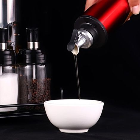 Bec verseur à huile en plastique étanche et amovible pour flacons de condiments et de sauce soja (1/5)