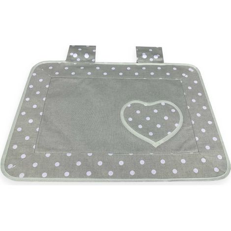 COPRIFORNO COPRI FORNO IN TESSUTO POIS BIANCO