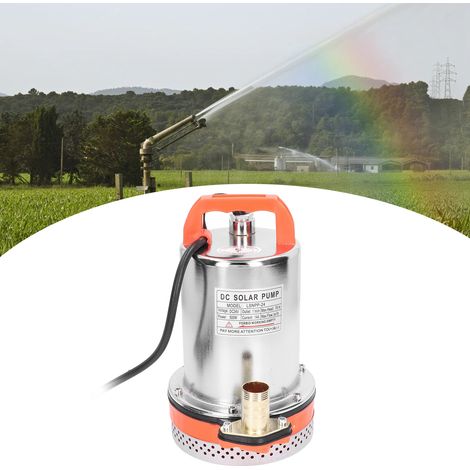 LSNPP-24, pompe submersible à énergie solaire DC 24V, pompe à eau à moteur tout cuivre, pompe à eau pour véhicule électrique, pompe de surpression submersible à grande hauteur de refoulement et à fais (1/5)