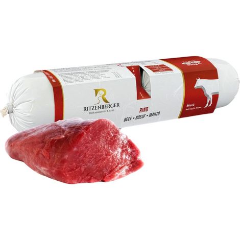 Ternera con calabaza y requesón Rollitos dobles (2 x 175 g) Comida húmeda para gatos Sistema digestivo sensible Ritzenberger (1/2)