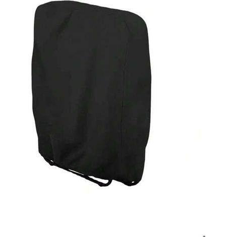 1 housse noire pour chaise longue de jardin (1/5)